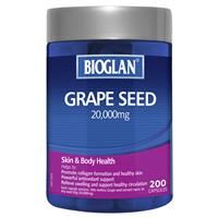 BIOGLAN Ресвератрол из виноградных косточек, премиум  20000мг х 200табл., Австралия