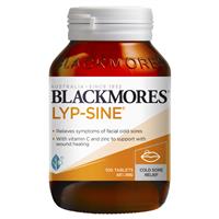 Blackmores Lyp-Sine Липсин от герпеса на лице, 100 табл.,  Австралия