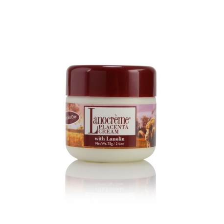 Lanocreme Крем Ланолин +Плацента питательный для лица 75г, Австралия