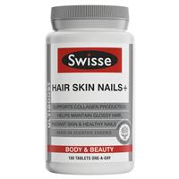 SWISSE Витамины с биотином для волос, для здоровья Кожи, Ногтей, 60шт., Австралия