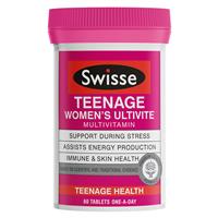 SWISSE ULTIVITE Мультивитамины Ультивит для девочек-подростков 11-16 лет, 60т., Австралия