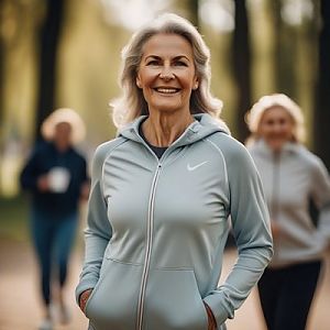 спортивная женщина за 50 лет